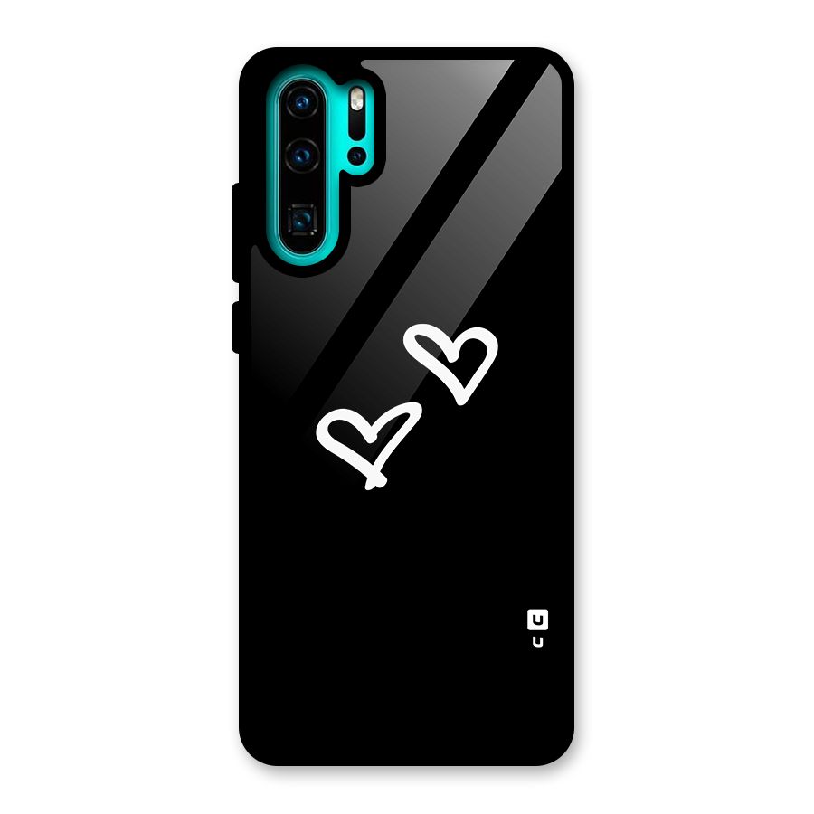 Hearts Love Glass Back Case for Huawei P30 Pro