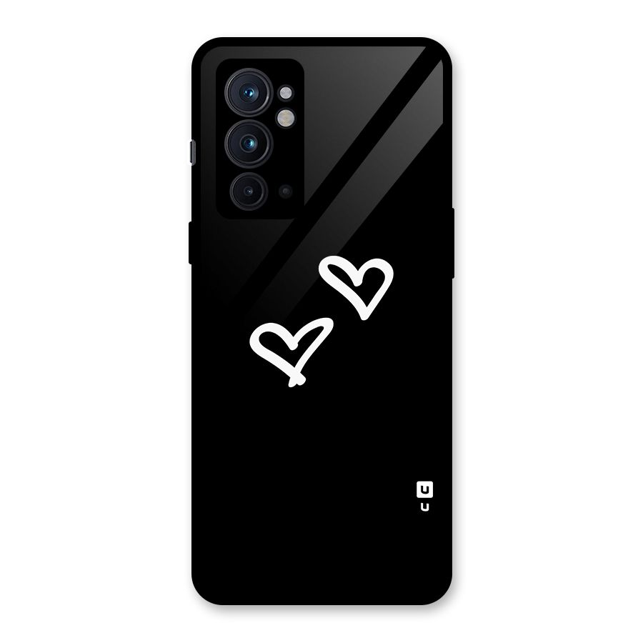 Hearts Love Glass Back Case for OnePlus 9RT 5G