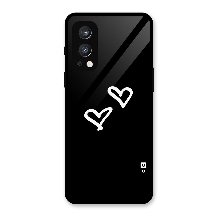 Hearts Love Glass Back Case for OnePlus Nord 2 5G