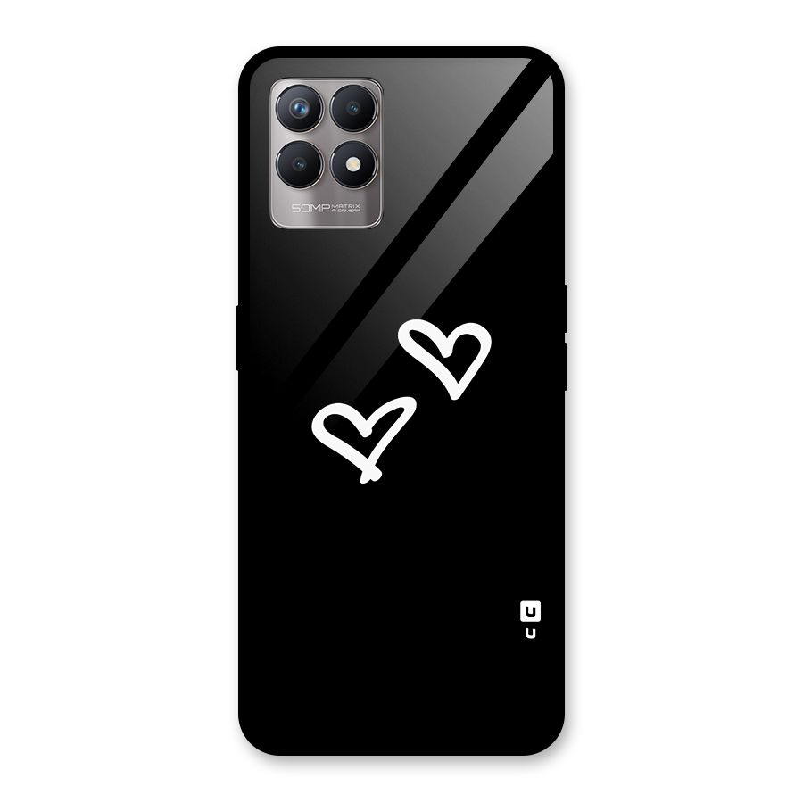 Hearts Love Glass Back Case for Realme Narzo 50