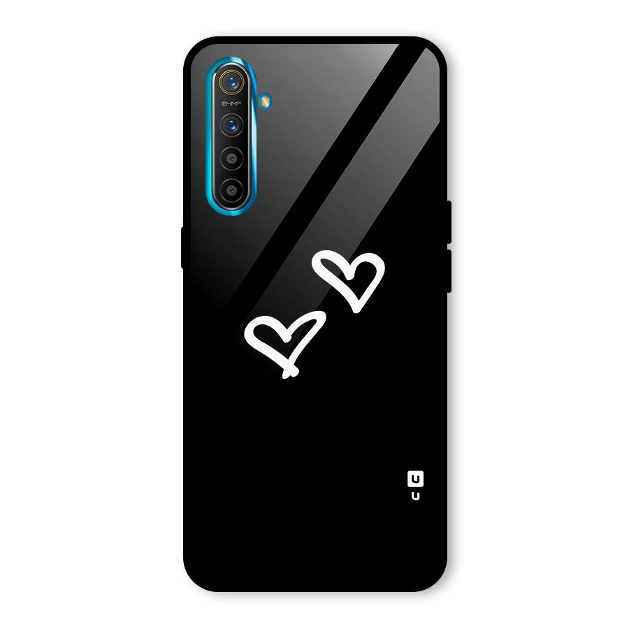 Hearts Love Glass Back Case for Realme X2