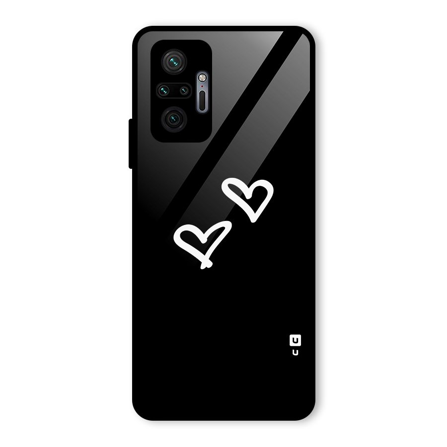 Hearts Love Glass Back Case for Redmi Note 10 Pro Max
