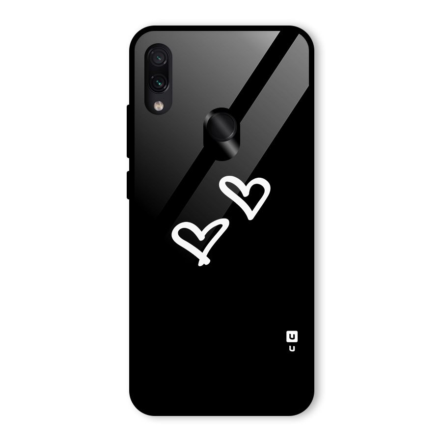 Hearts Love Glass Back Case for Redmi Note 7 Pro