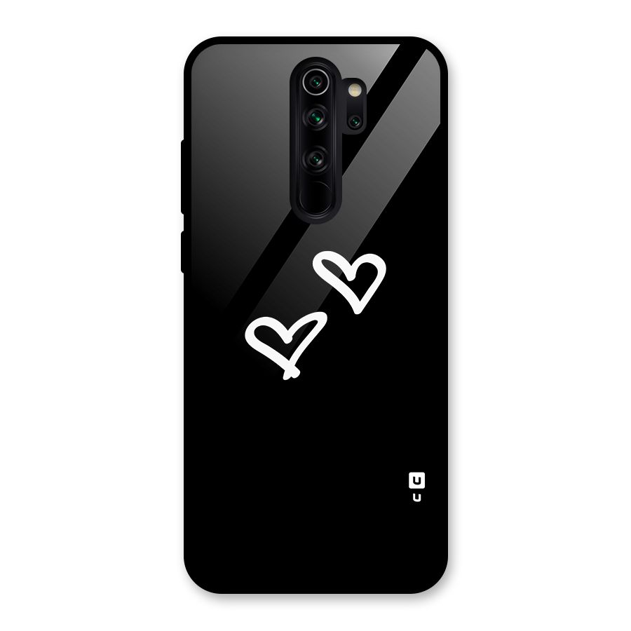 Hearts Love Glass Back Case for Redmi Note 8 Pro