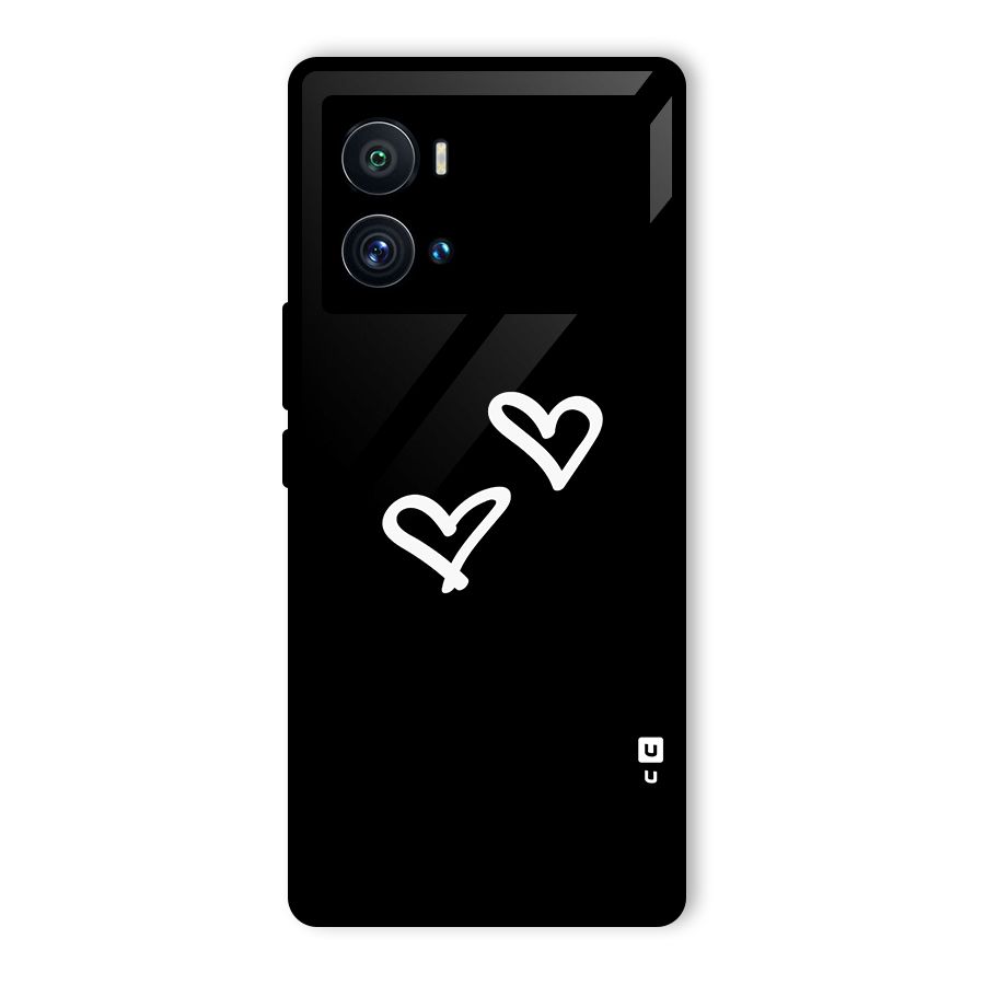 Hearts Love Glass Back Case for Vivo iQOO 9 Pro