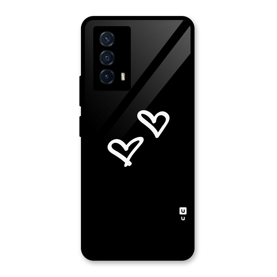 Hearts Love Glass Back Case for Vivo iQOO Z5