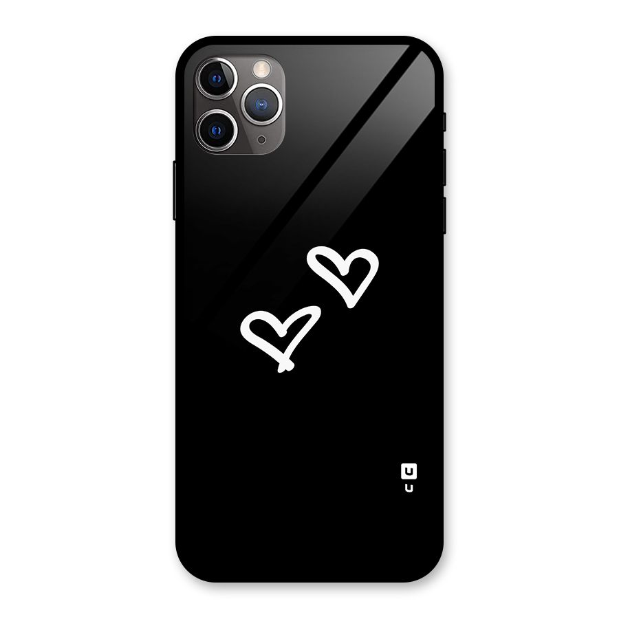 Hearts Love Glass Back Case for iPhone 11 Pro Max