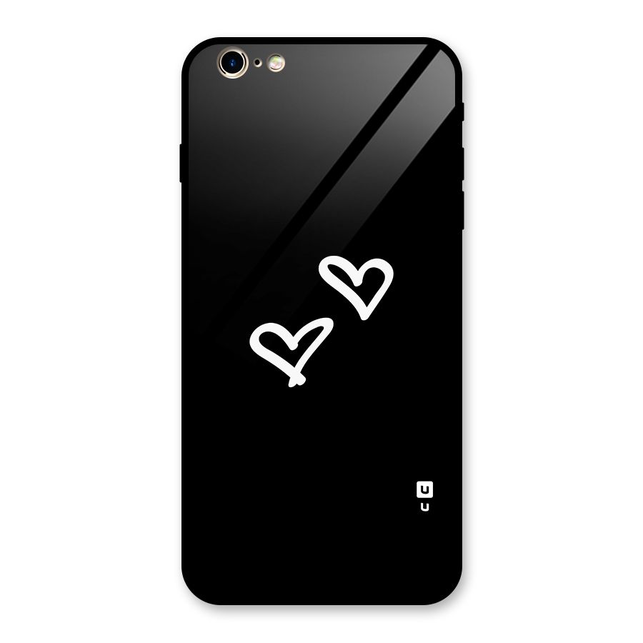Hearts Love Glass Back Case for iPhone 6 Plus 6S Plus