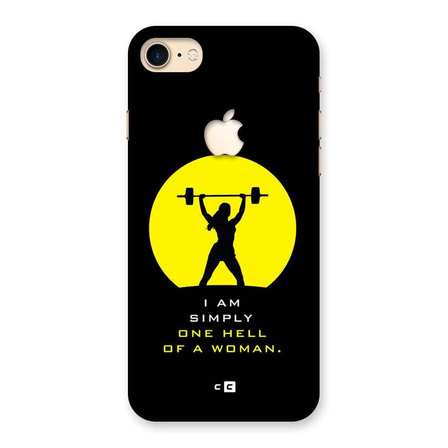 Hell Women Back Case for iPhone 7 Apple Cut