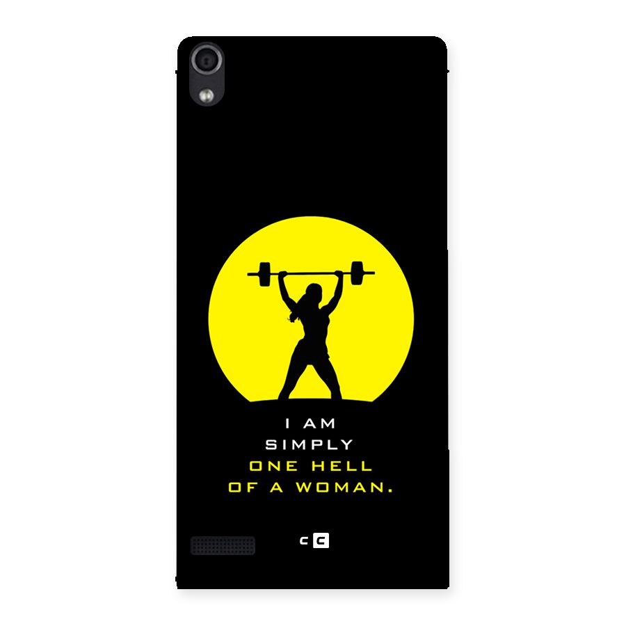 Hell Women Back Case for Ascend P6