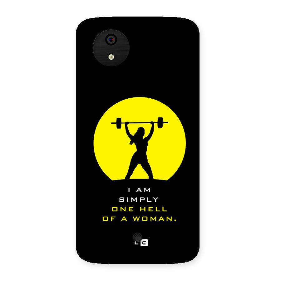 Hell Women Back Case for Canvas A1  AQ4501