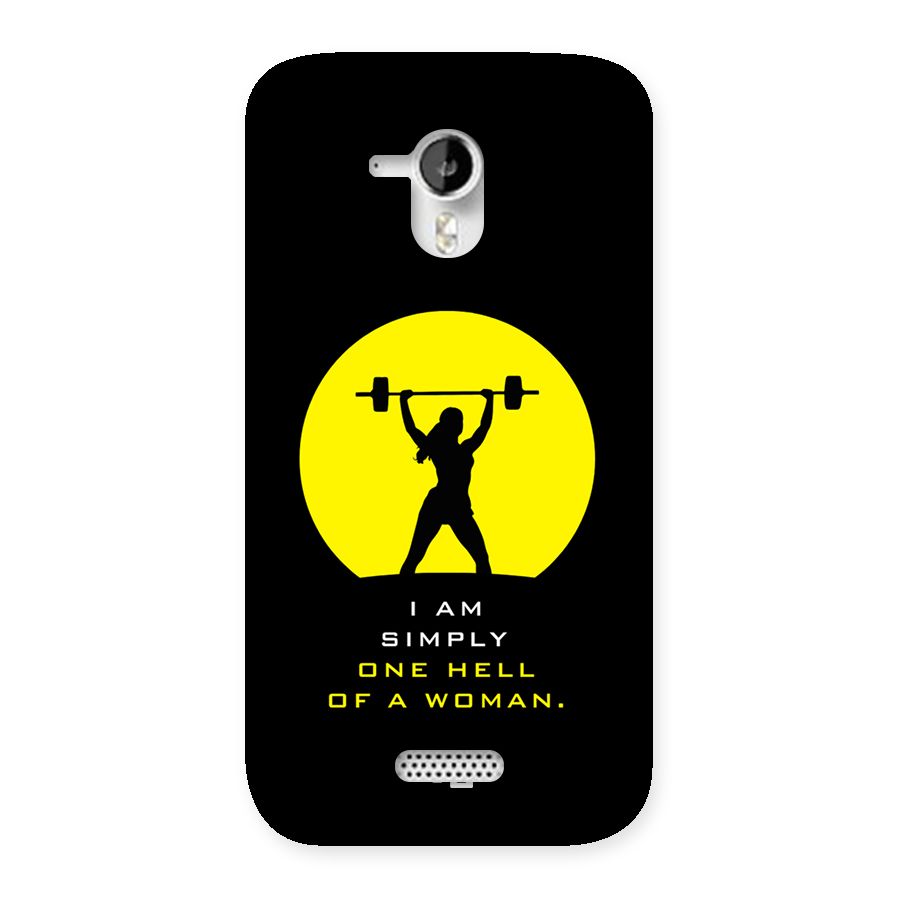 Hell Women Back Case for Canvas HD A116