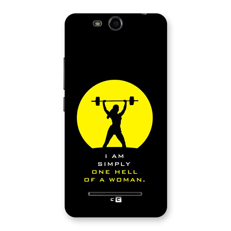 Hell Women Back Case for Canvas Juice 3 Q392