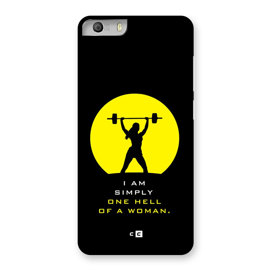 Hell Women Back Case for Canvas Knight 2