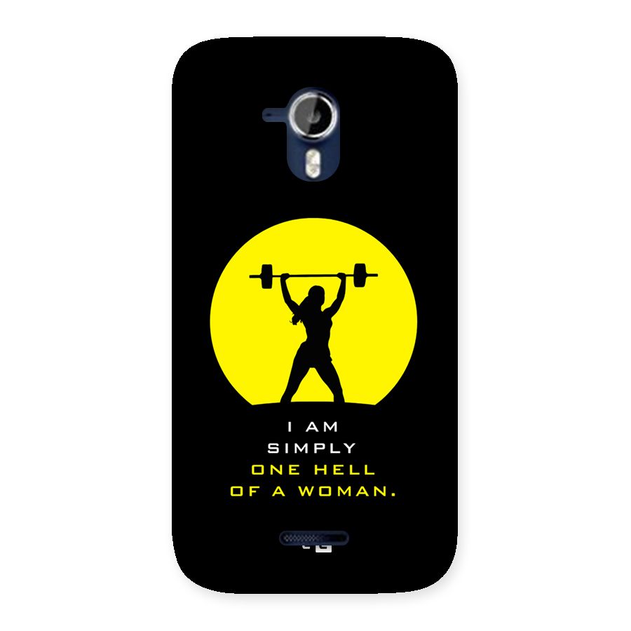 Hell Women Back Case for Canvas Magnus A117