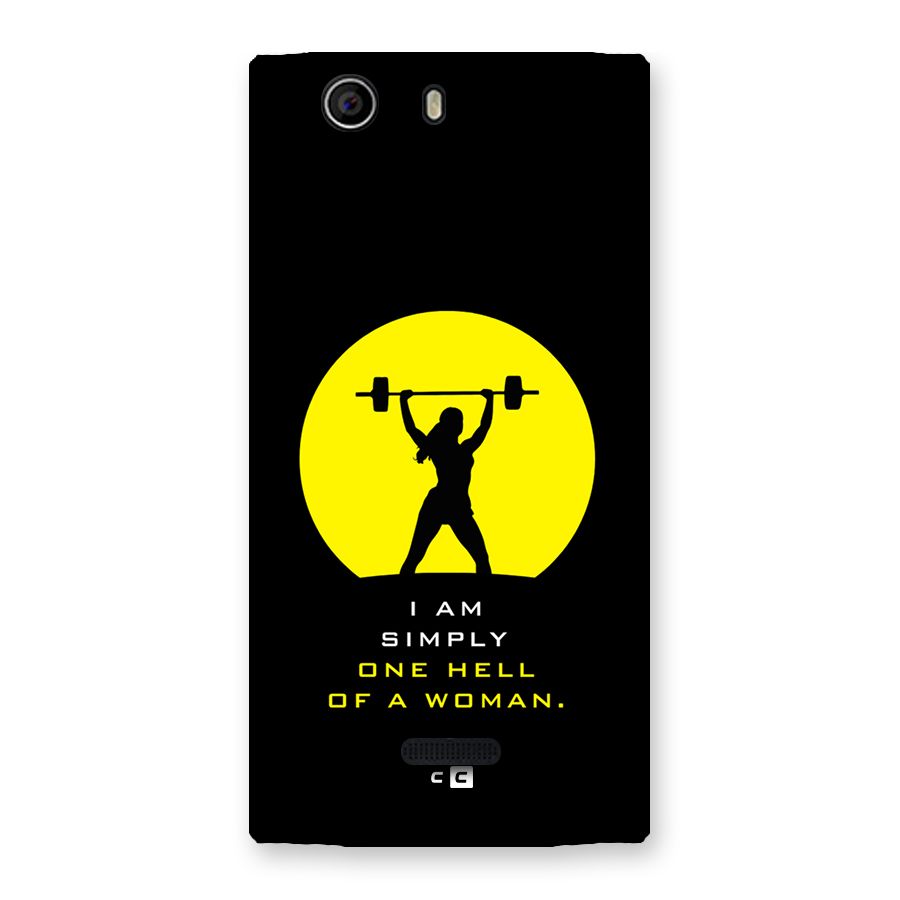 Hell Women Back Case for Canvas Nitro 2 E311