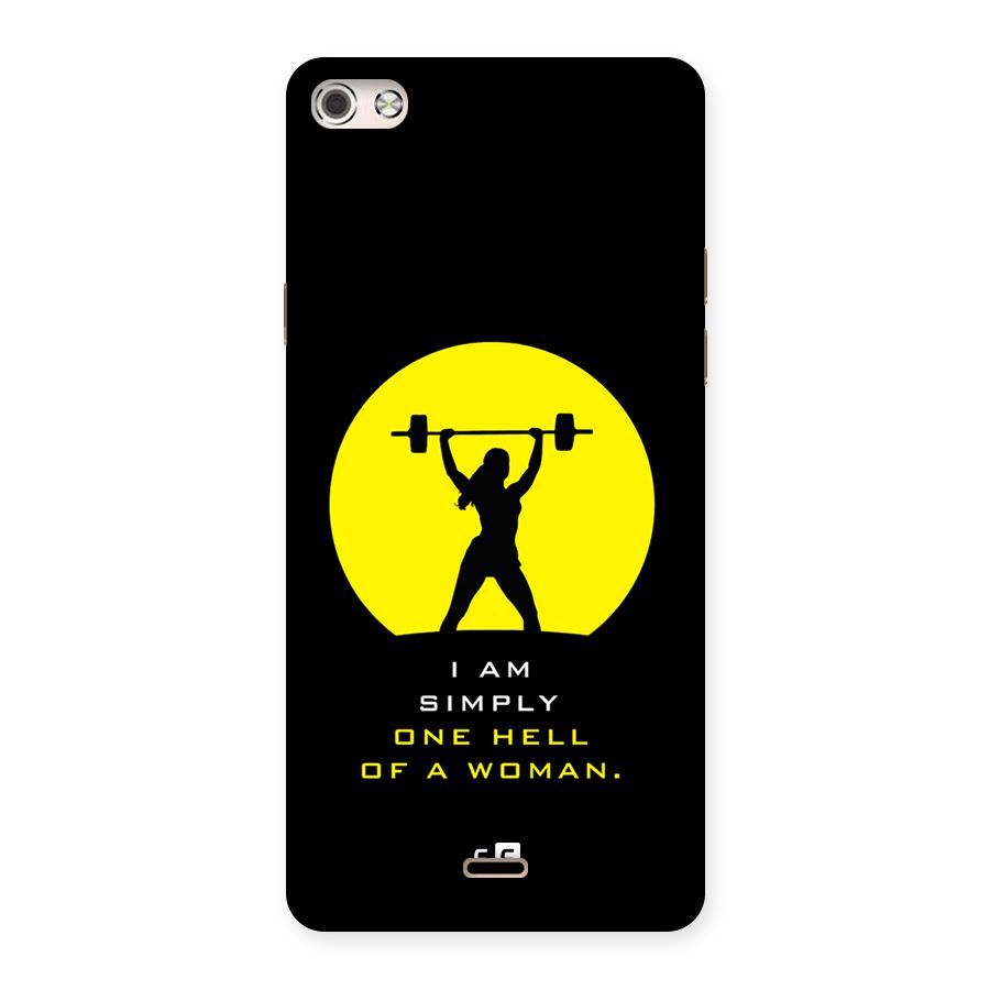 Hell Women Back Case for Canvas Silver 5