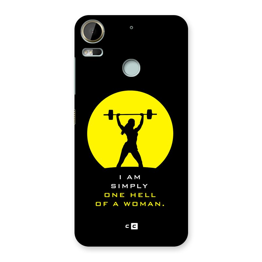 Hell Women Back Case for Desire 10 Pro