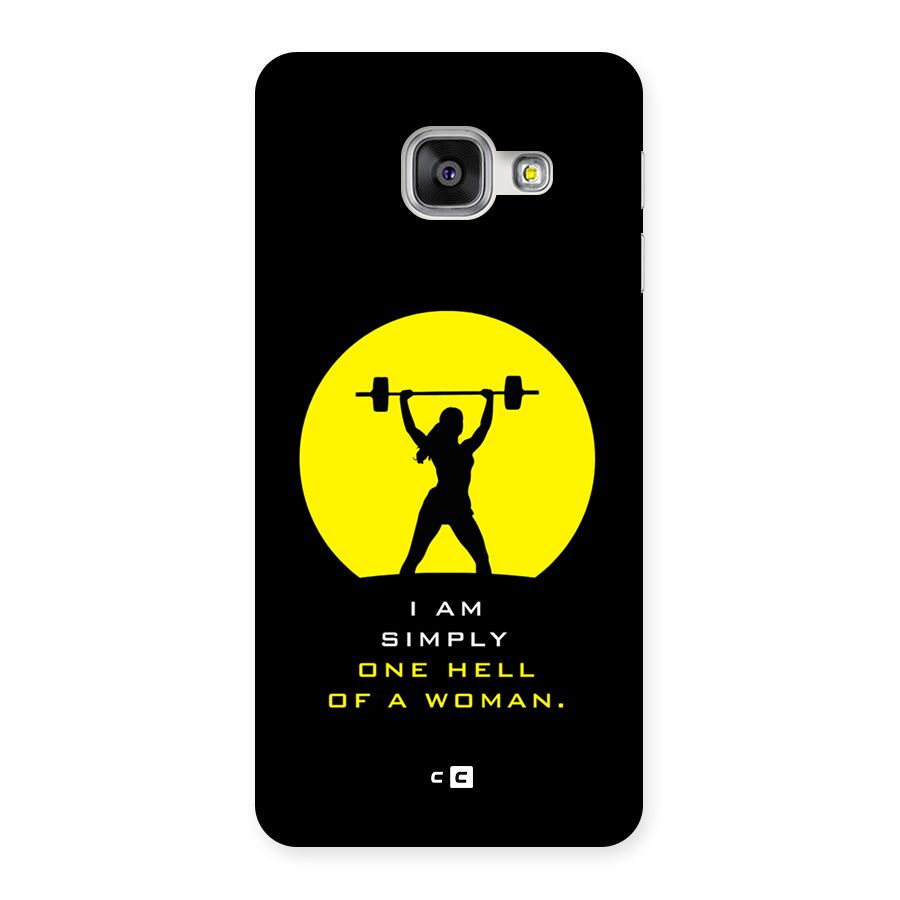 Hell Women Back Case for Galaxy A3 (2016)