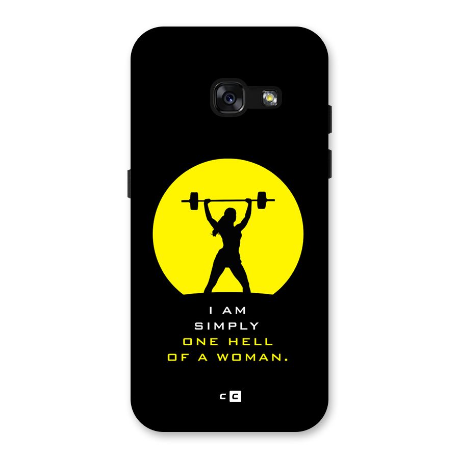 Hell Women Back Case for Galaxy A3 (2017)