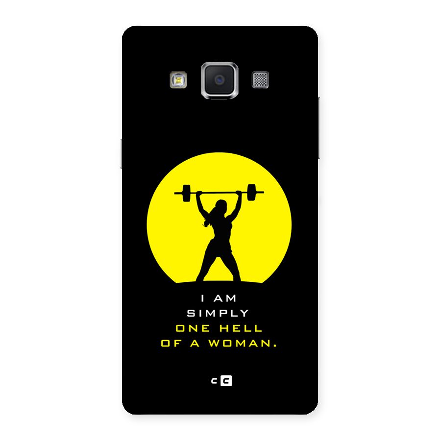 Hell Women Back Case for Galaxy A5
