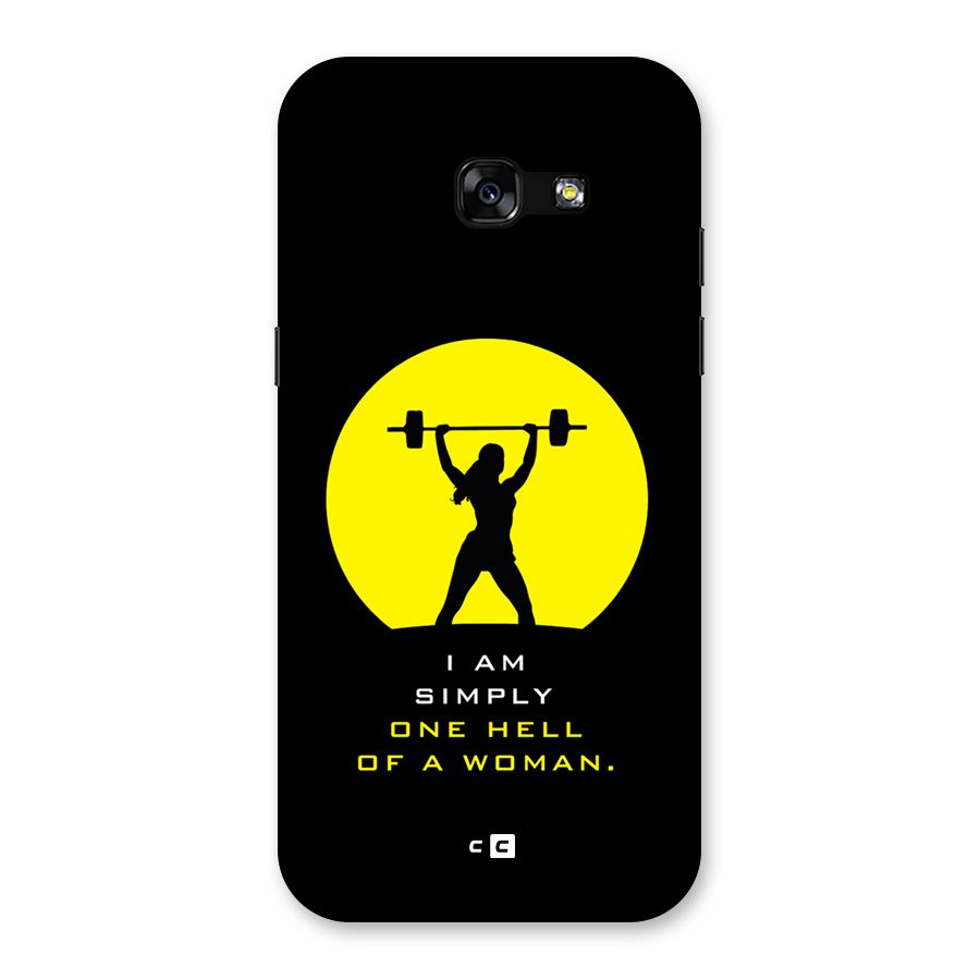 Hell Women Back Case for Galaxy A5 2017