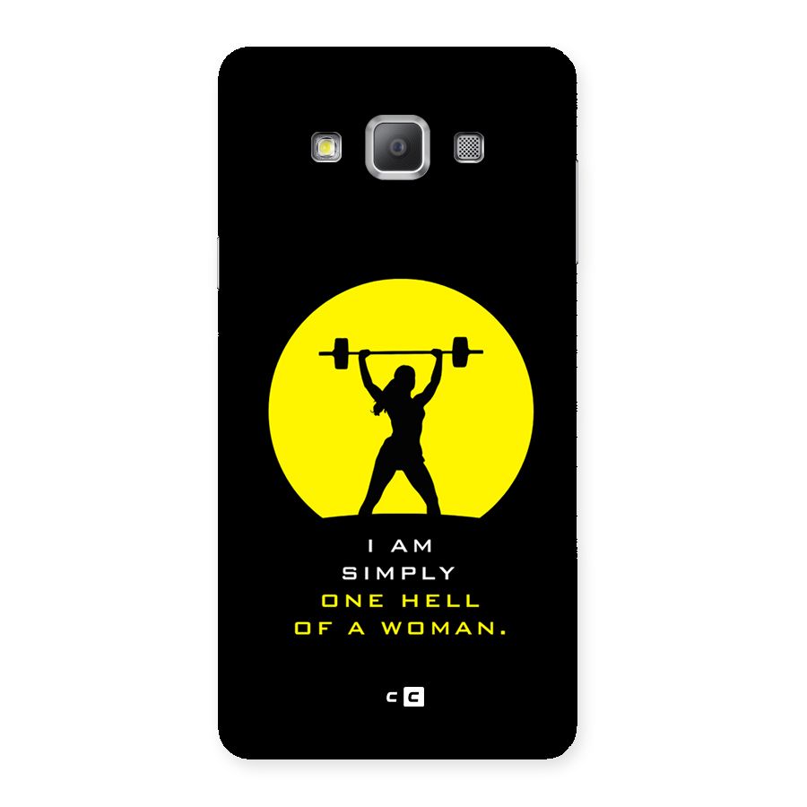 Hell Women Back Case for Galaxy A7