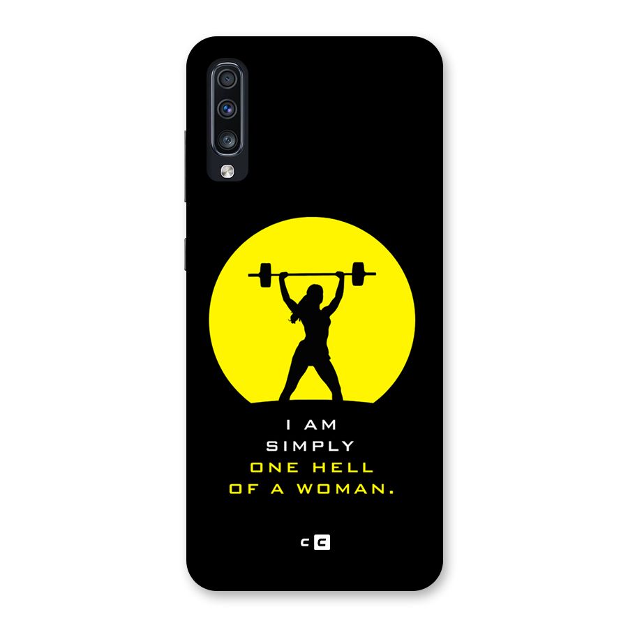 Hell Women Back Case for Galaxy A70