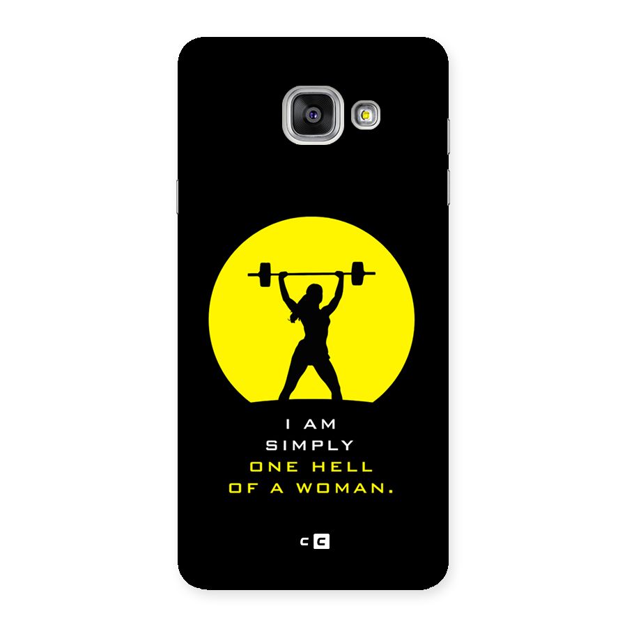 Hell Women Back Case for Galaxy A7 (2016)