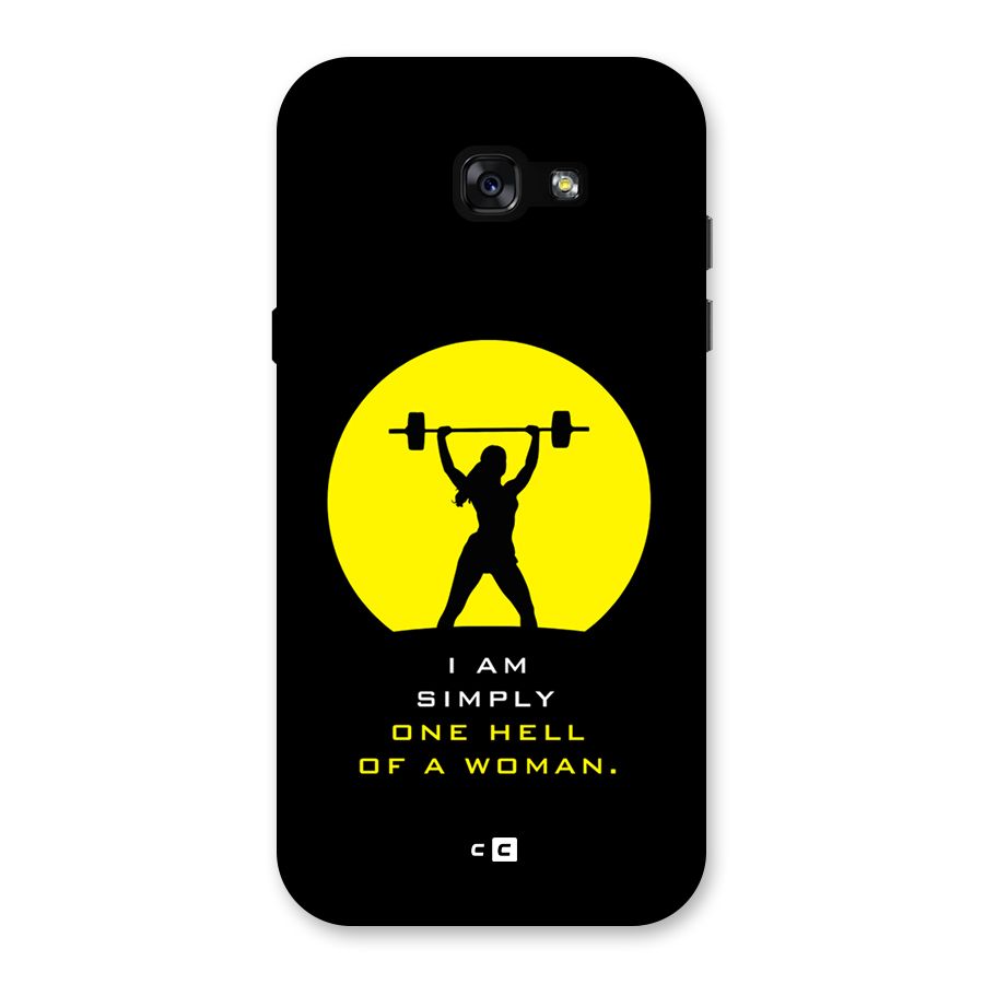 Hell Women Back Case for Galaxy A7 (2017)