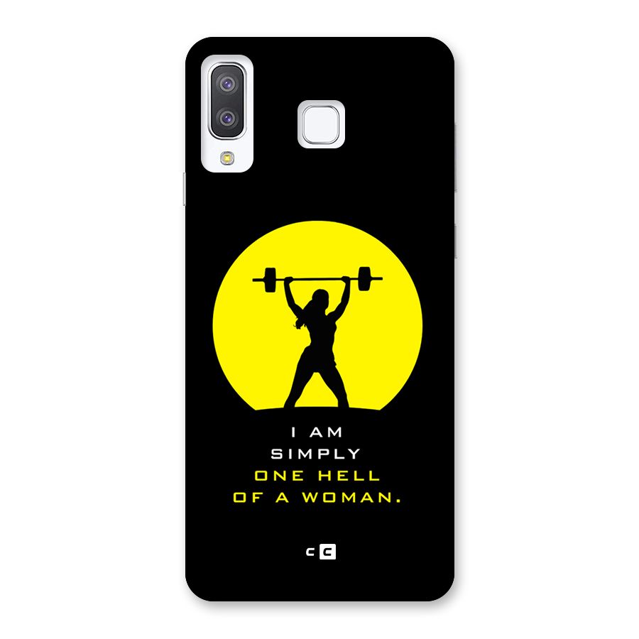Hell Women Back Case for Galaxy A8 Star