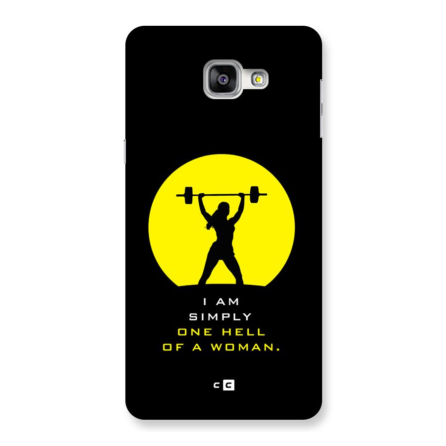 Hell Women Back Case for Galaxy A9