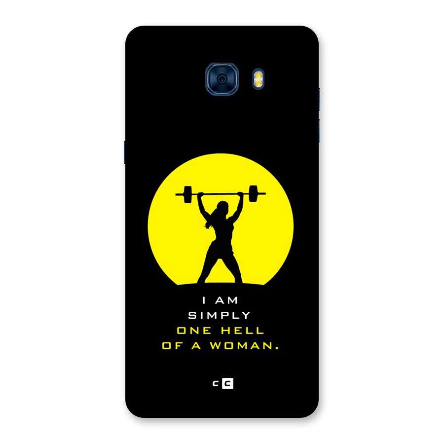 Hell Women Back Case for Galaxy C7 Pro