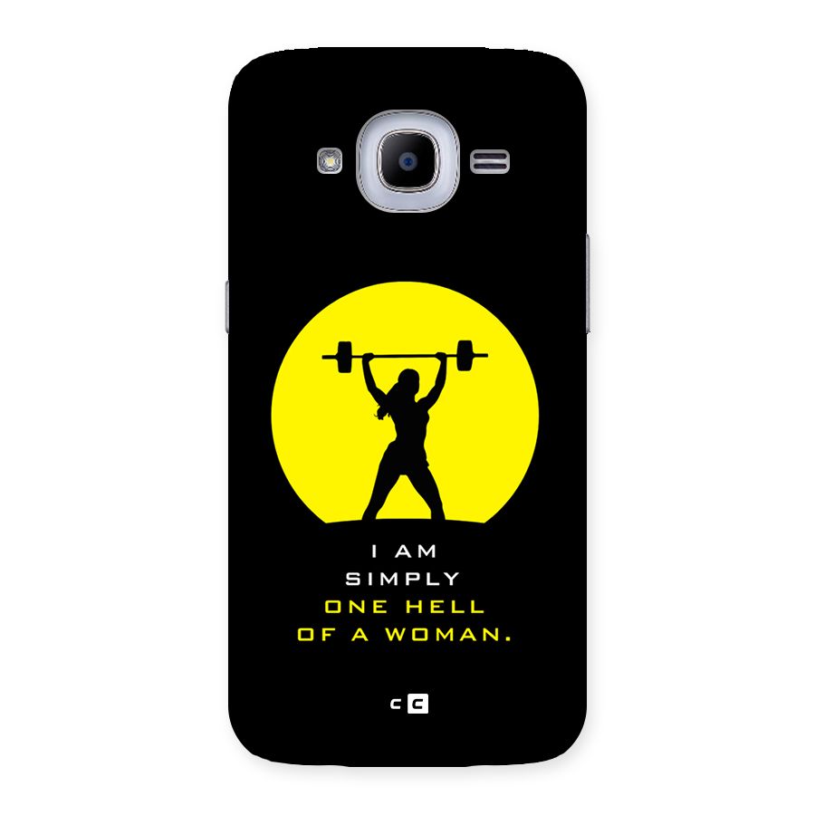 Hell Women Back Case for Galaxy J2 2016