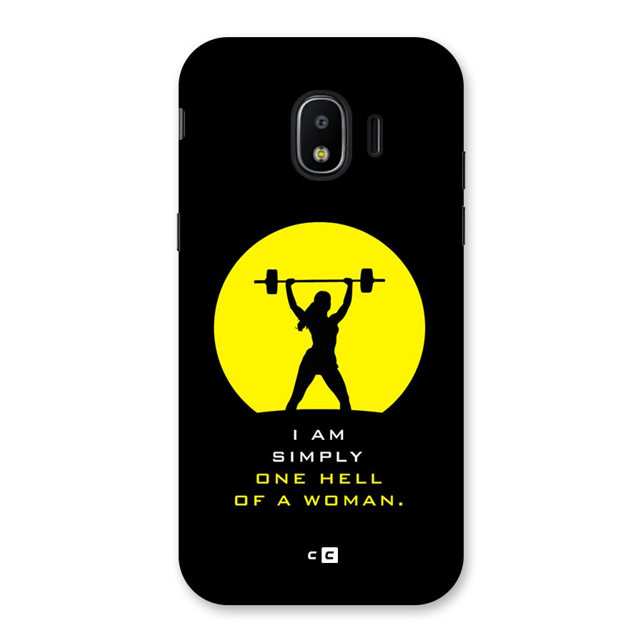 Hell Women Back Case for Galaxy J2 Pro 2018