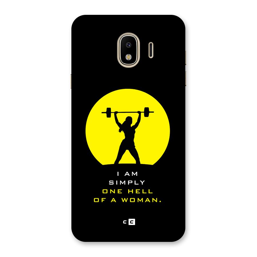 Hell Women Back Case for Galaxy J4