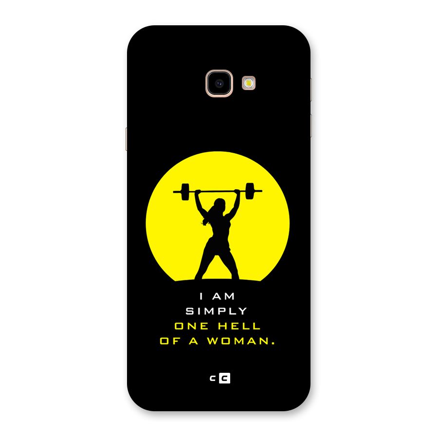Hell Women Back Case for Galaxy J4 Plus
