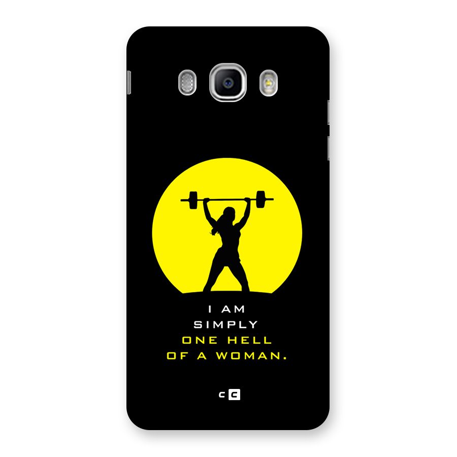 Hell Women Back Case for Galaxy J5 2016