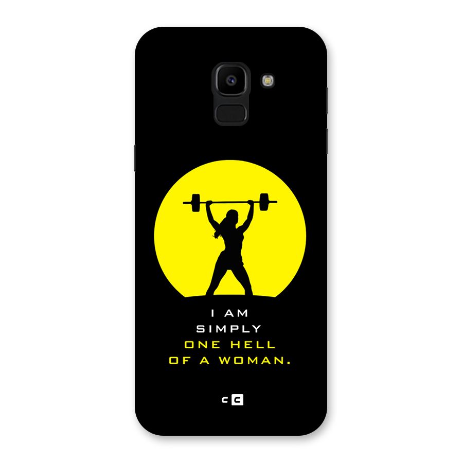 Hell Women Back Case for Galaxy J6