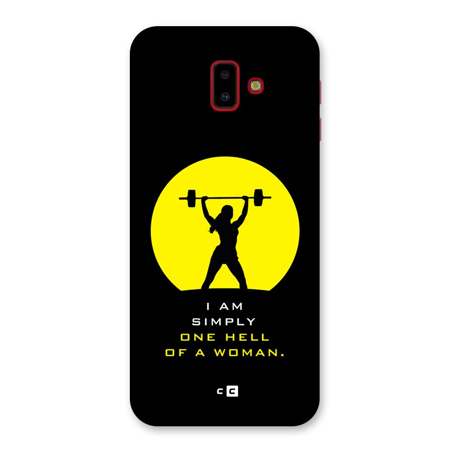 Hell Women Back Case for Galaxy J6 Plus