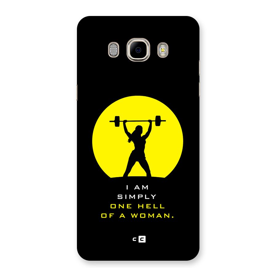 Hell Women Back Case for Galaxy J7 2016