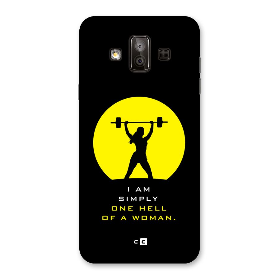 Hell Women Back Case for Galaxy J7 Duo