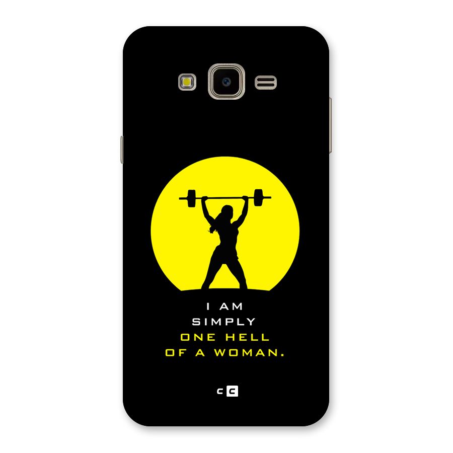Hell Women Back Case for Galaxy J7 Nxt