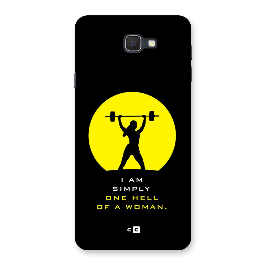 Hell Women Back Case for Galaxy J7 Prime
