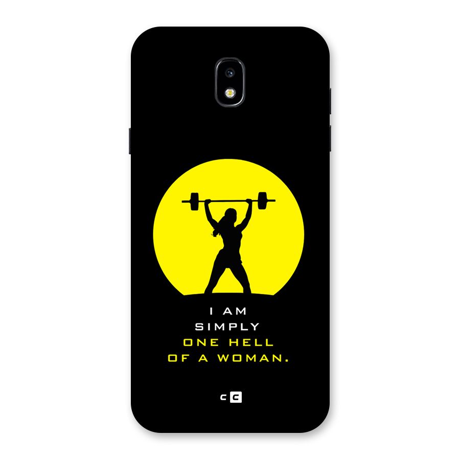 Hell Women Back Case for Galaxy J7 Pro