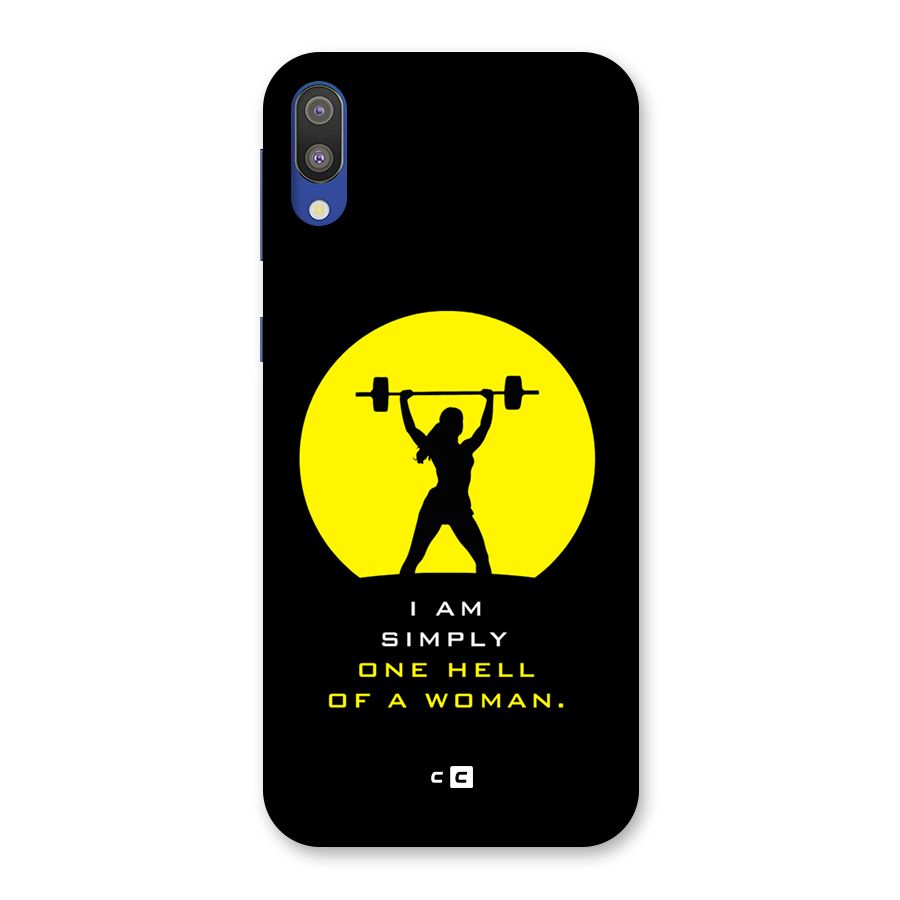 Hell Women Back Case for Galaxy M10