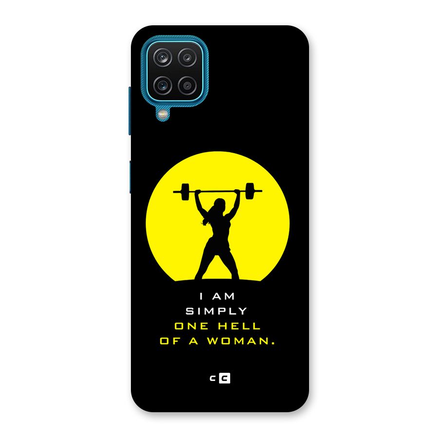 Hell Women Back Case for Galaxy M12