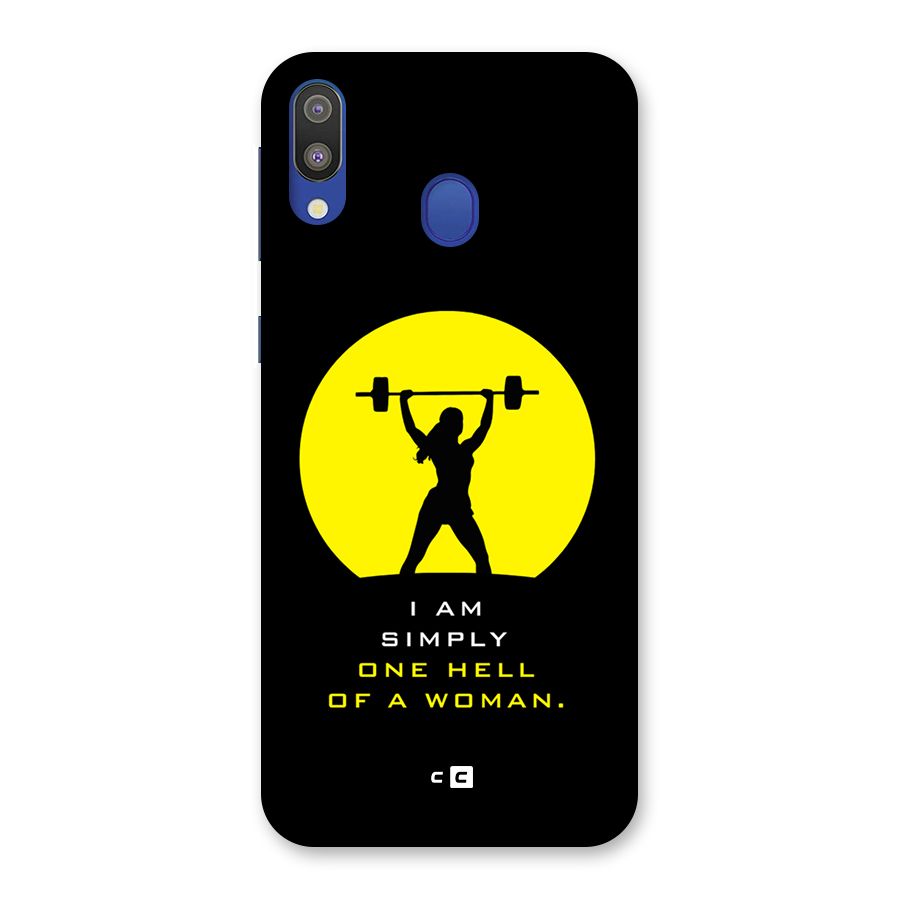 Hell Women Back Case for Galaxy M20