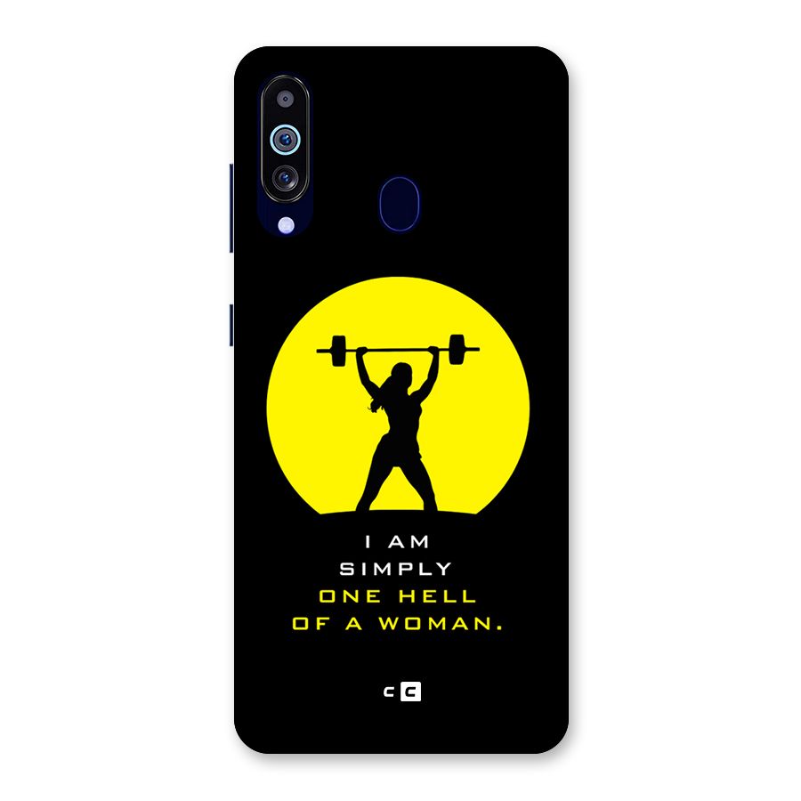 Hell Women Back Case for Galaxy M40