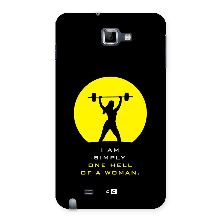 Hell Women Back Case for Galaxy Note